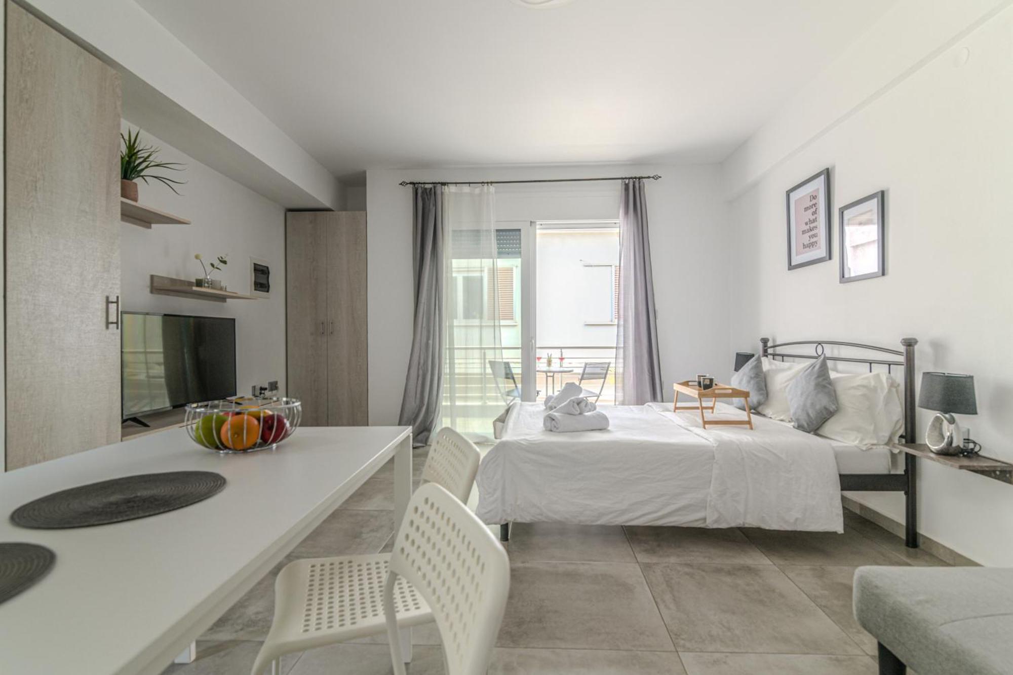 Spacious Flat For Friends & Couples With Balcony Apartment